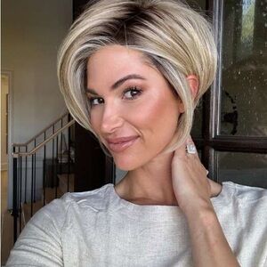 IGNITE!  SHORT & SASSY WIG BY JON RENAU - FAMOUS FORAY INTO ALTERNATIVE HAIR